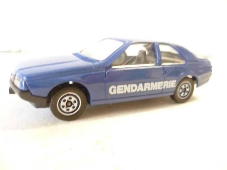 Solido Renault Fuego Gendarmerie 1:43 modelauto nieuw, Hobby en Vrije tijd, Modelauto's | 1:43, Nieuw, Auto, Solido, Ophalen of Verzenden