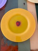 Dibbern bord glas 34 cm, Huis en Inrichting, Keuken | Servies, Gebruikt, Ophalen of Verzenden, Glas, Bord(en)