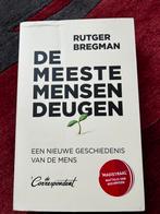 Rutger Bregman - De meeste mensen deugen nieuw, Ophalen of Verzenden, Nieuw, Rutger Bregman