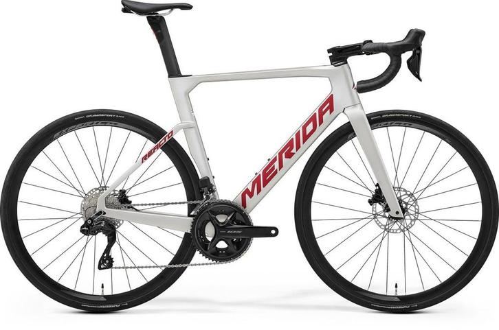 MERIDA REACTO 6000 Matt Titan Red M 56cm M 2024, Fietsen en Brommers, Fietsen | Racefietsen, Nieuw, Overige merken, 53 tot 57 cm