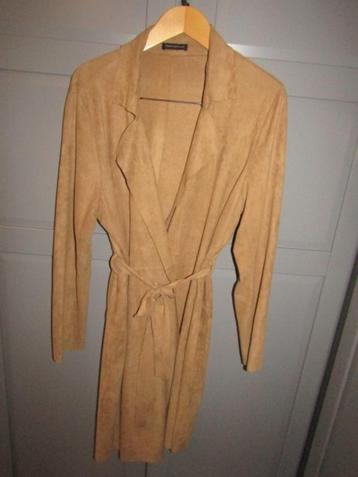 G626 Tramontana mt XXL vest colbert camel beige suedine  beschikbaar voor biedingen