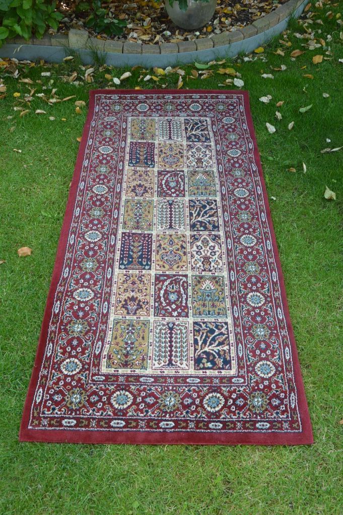 IKEA Valby Ruta vloerkleed 80 cm x 180 cm Perzische stijl, Huis en Inrichting, Stoffering | Tapijten en Kleden, Gebruikt, 50 tot 100 cm