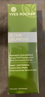 Yves Rocher Elixir Jeunesse Detox Masker, Gehele gezicht, Nieuw, Ophalen of Verzenden, Make-up