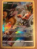 Galarian Zapdos - Zeldzame Pokémonkaart, Verzenden, Zo goed als nieuw, Losse kaart