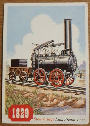 Stourbridge Lion - 79 - 1955 Topps Rails & Sails - Card beschikbaar voor biedingen