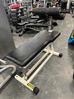 Technogym isotonic buik bank ab trainer zwart wit, Ophalen, Buik, Buik, Bank