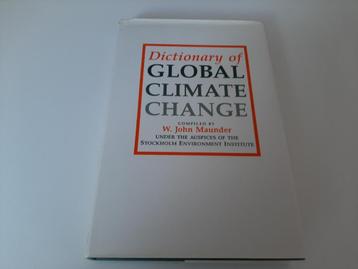 W.J. Maunder - Dictionary of Global Climate Change beschikbaar voor biedingen