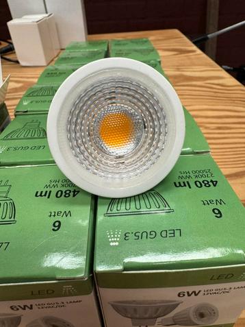 13x nieuwe MR16 Gu5.3 spot 6W vervangt 60w 2700K 480lm beschikbaar voor biedingen