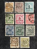 1923 Reich 292,294-300,302-305, Millionen serie, Gestempeld, Postzegels en Munten, Postzegels | Europa | Duitsland, Ophalen of Verzenden