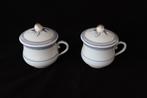 Antieke Franse porseleinen koffie kopjes c 1900, Antiek en Kunst, Antiek | Porselein, Ophalen of Verzenden