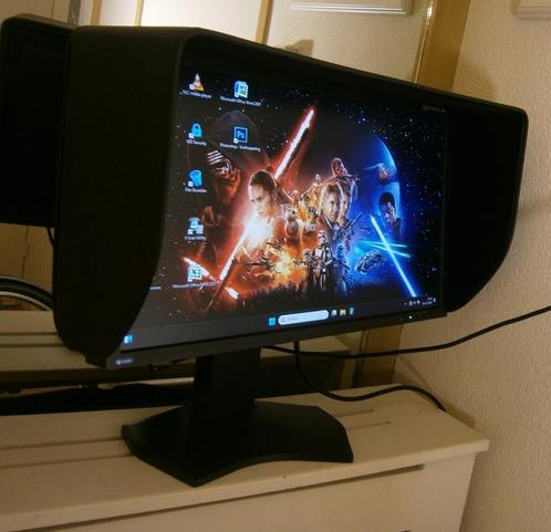 23 inch NEC Spectraview 231 IPS PIP Full HD + Zonnekap, Audio, Tv en Foto, Fotografie | Professionele apparatuur, Gebruikt, Ophalen