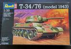 Revell T-34 /76 model 1943 in 1:35 1/35 nieuw, 1:32 tot 1:50, Nieuw, Revell, Ophalen of Verzenden