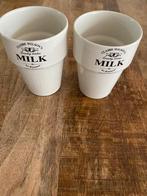 2 melkbekers Claire Wilson, Huis en Inrichting, Keuken | Potten en Pannen, Ophalen of Verzenden, Zo goed als nieuw, Overige materialen