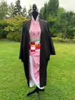 Nezuko cosplay Demon Slayer, Verzenden, Zo goed als nieuw, Overige kleuren, Kostuum of Pak