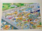 Jan van Haasteren puzzel - De Sluizen- 2000 stukjes, Ophalen of Verzenden, Meer dan 1500 stukjes, Zo goed als nieuw, Legpuzzel