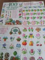 100 tuin Borduur motiefjes, Ophalen of Verzenden, Zo goed als nieuw, Handborduren, Patroon