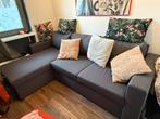 Zeer nette slaapbank, Huis en Inrichting, Banken | Bankstellen, Ophalen, Hoekbank, Driepersoons, Zo goed als nieuw