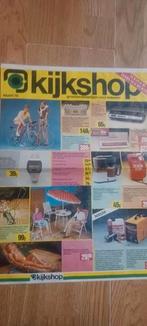 oude folder kijkshop jaren 80, Ophalen of Verzenden, 1980 tot heden, Tijdschrift