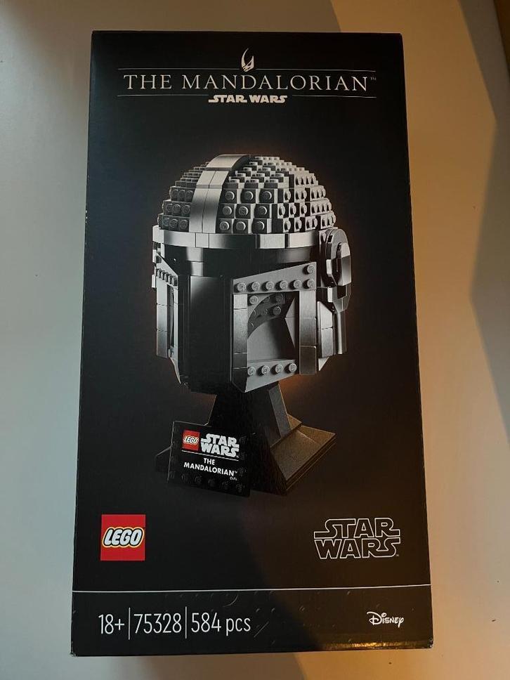 Lego Star Wars 75328 The Mandalorian helm, Kinderen en Baby's, Speelgoed | Duplo en Lego, Zo goed als nieuw, Lego, Complete set