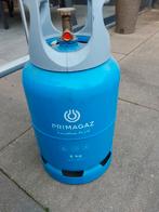 Zgan gasfles primagaz 6 kg easy blue light steel., Ophalen, Zo goed als nieuw