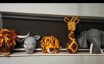 Dierenkoppen voor de kinderkamer, Ophalen, Zo goed als nieuw, Wanddecoratie