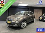 Fiat 500 X 1.4 Turbo MultiAir Lounge|NAVI|CRUISE|TREKHAAK|BT, Gebruikt, Zwart, Bruin, 500X