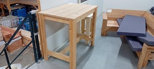 Bartafel showroom opruimen hout, Huis en Inrichting, Tafels | Statafels, Gebruikt, Ophalen of Verzenden