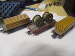 Liliput oude wagons 50/60 er jaren  3 stuks, NVT, Gebruikt, Gelijkstroom, Wagon