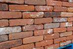 Oude vormbak rode bruine stenen 22 x 5.5 750M2 1 partij!, Doe-het-zelf en Verbouw, Metselstenen, Verzenden, Gebruikt, Bakstenen