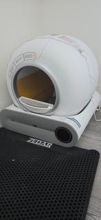 Zedar zelfreinigende kattenbak, Dieren en Toebehoren, Kattenbakken, Ophalen of Verzenden, Zelfreinigend, Zo goed als nieuw, Gesloten