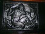 Camille Marc Sturbelle 1873 - 1930 - Plaquette DE MIJN - Top, Antiek en Kunst, Ophalen of Verzenden