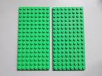 nr. 6767 , 2 Lego bouwplaatjes, 8x16 (92438) Verzenden kan, Ophalen, Zo goed als nieuw, Complete set, Lego