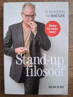 Wilma de Rek - Stand-up filosoof. Antwoorden van Rene Gude, Ophalen of Verzenden, Zo goed als nieuw