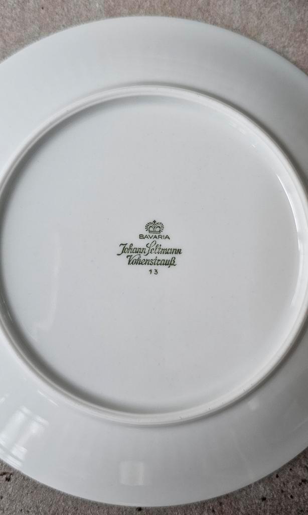 Vintage Johann Seltmann Vohenstrauß Borden, Antiek en Kunst, Antiek | Keramiek en Aardewerk, Ophalen