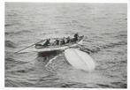 TITANIC; omgeslagen reddingsboot, Verzamelen, Scheepvaart, Ophalen of Verzenden, Zo goed als nieuw, Motorboot, Kaart, Foto of Prent