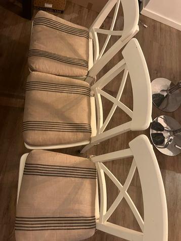 6x IKEA Ingolf Eetkamerstoelen beschikbaar voor biedingen