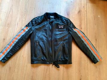 Apart klassiek leren biker jack! beschikbaar voor biedingen
