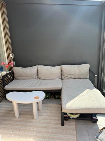 Comfortabele loungeset voor balkon of tuin – lichte schade beschikbaar voor biedingen