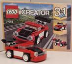 31055 LEGO Creator Red racer, Ophalen of Verzenden, Zo goed als nieuw, Complete set, Lego