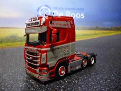 Tekno Scania PBA Spedition met certificaat, Hobby en Vrije tijd, Modelauto's | 1:50, Nieuw, Bus of Vrachtwagen, Tekno, Verzenden