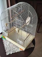 vogelkooi kompleet met toebehoren 30 euro, Ophalen of Verzenden, Gebruikt, Metaal, Vogelkooi
