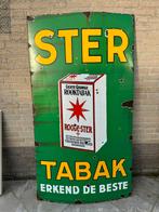 Vintage Ster Tabak Emaille Reclamebord, Ophalen