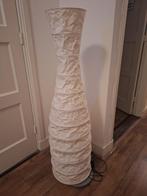 Lamp met papieren kap 1.20m hoog, Ophalen of Verzenden, Gebruikt