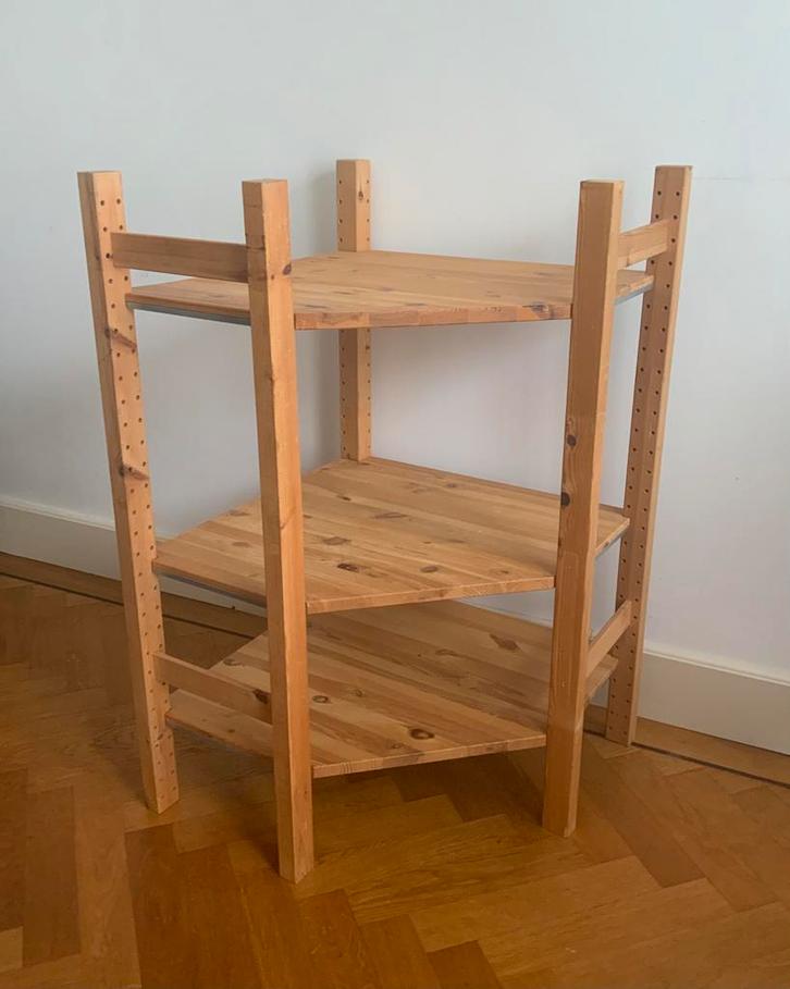 Ivar kast met hoekelementen, Huis en Inrichting, Kasten | Stellingkasten, Gebruikt, Ophalen