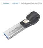SanDisk iXpand Flash Drive 32GB 32 GB, USB A, Bliksem, USB 3, Computers en Software, USB Sticks, Nieuw, 32 GB, Ophalen, Sandisk