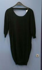 Erika Cavallini zwarte dun gebreide jurk / tuniek mt M 33852, Maat 38/40 (M), ., Zwart, Ophalen of Verzenden