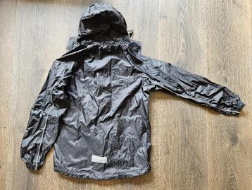 regenpak zwart voor kinderen met opbergzakje maat 152 beschikbaar voor biedingen