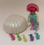 playmobil 4813 zeemeermin met reuze schelp en klein zeepaard, Ophalen of Verzenden, Gebruikt, Complete set