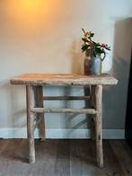Prachtige, unieke robuuste sidetable, Huis en Inrichting, Tafels | Sidetables, 50 tot 100 cm, Robuust, stoer, Ophalen of Verzenden