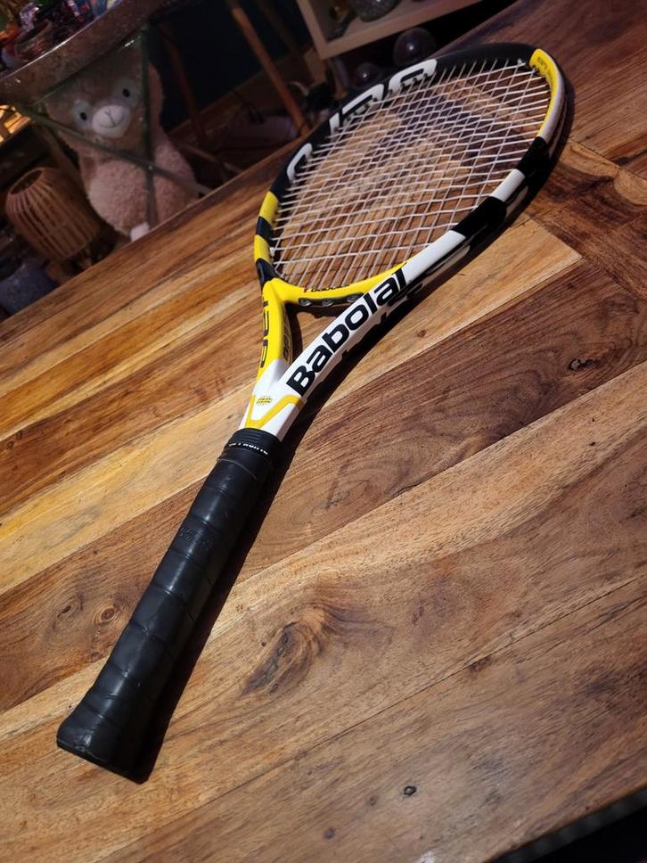 Babolat Aero Pro Drive Tennisracket 300 gram L2, Sport en Fitness, Tennis, Gebruikt, Racket, Babolat, L2, Ophalen of Verzenden